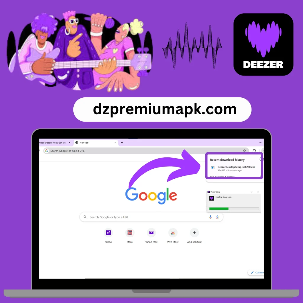 deezer premium apk for pc