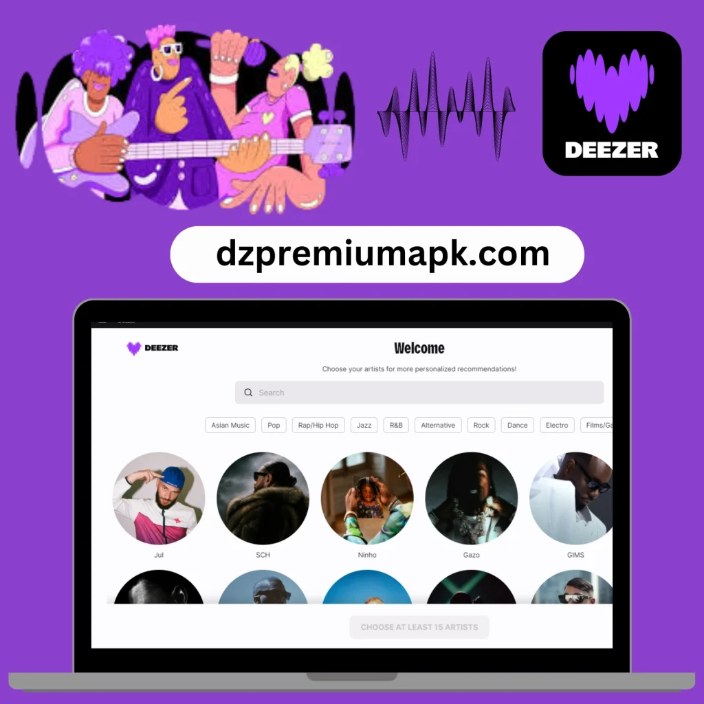 deezer premium apk for pc