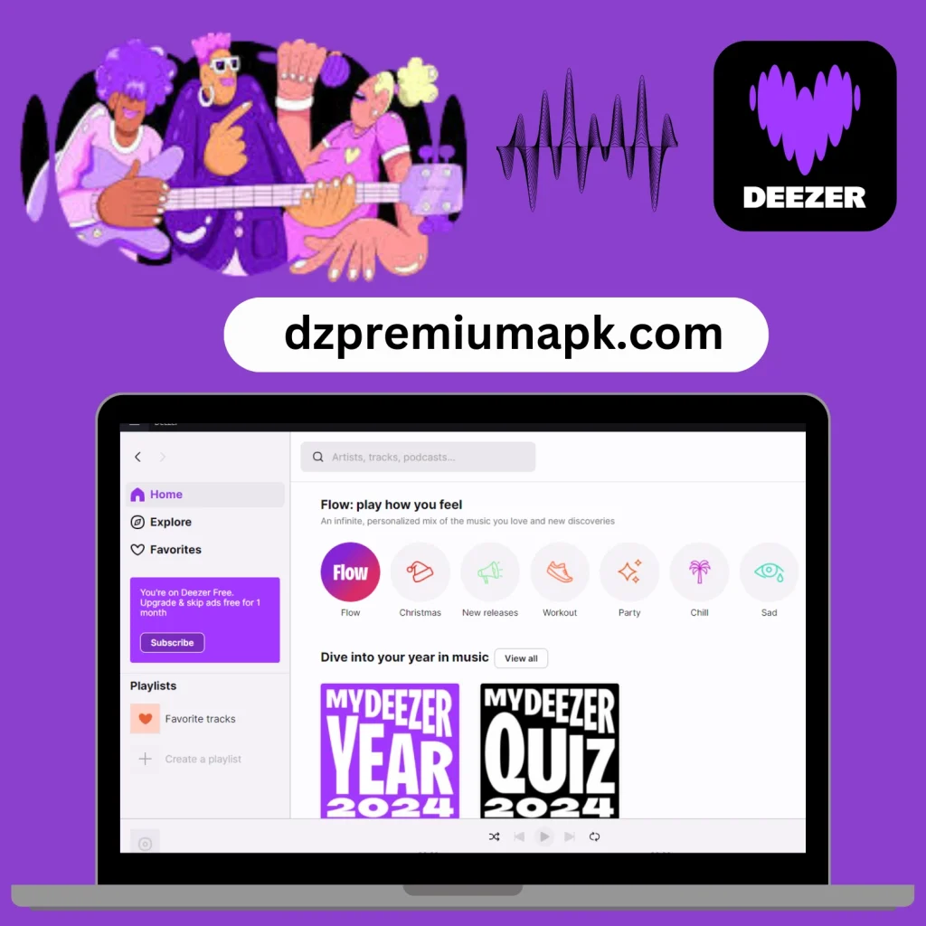 deezer premium apk for pc